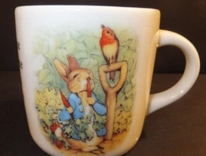 Wedgwood Peter Rabbit Single Handled Child's Mug Bone China In Box - Picture 1 of 3
