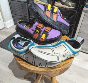 New Size 8 Mens Chinatown Market CTM x Li-Ning Titan Bricks Sneaker Purple/Grey  - Picture 1 of 6