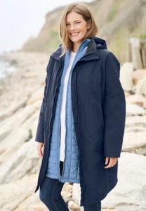 WOMAN WITHIN 3 IN 1 JACKET, SIZE 38/40, 5X, (ID#8065872-C22) - Picture 1 of 1