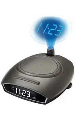 Homedics SoundSpa SS-4510 AM/FM Radio Clock Time Projection Tested & Works - Image 1 of 4