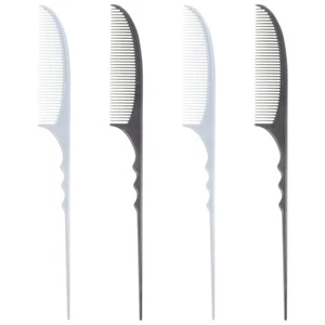 4 piezas peine antiestático peines de peinado para hombre para peluquería salón - Imagen 1 de 6