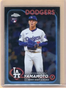 Yoshinobu Yamamoto - 2024 Topps Chrome Update - Rookie Debut #USC108 - Picture 1 of 2