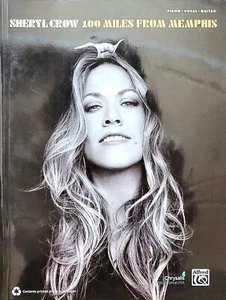 Libro de piano/vocal/guitarra Sheryl Crow: 100 millas de Memphis - Imagen 1 de 4