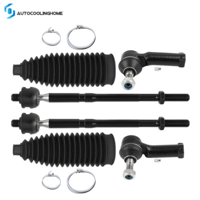 Botas de fuelle con extremo de barra de amarre interior y exterior delanteras para Ford Fiesta 2011-2017 2018 2019 Foto 1 de 4