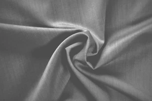 PURE WOOL GABARDINE GREY-BLACK 2-WAY LUXURY TAILORING MADE IN ITALY SLE310 - Picture 1 of 11