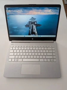 HP 14 inch Laptop Windows 11 AMD Ryzen 5 8GB 480GB SSD Full HD + Office Software - Picture 1 of 11