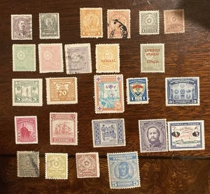 Paraguay Stamps 1879-1954 (Used & Unused) Including Air Mail, Overprint - Imagen 1 de 11