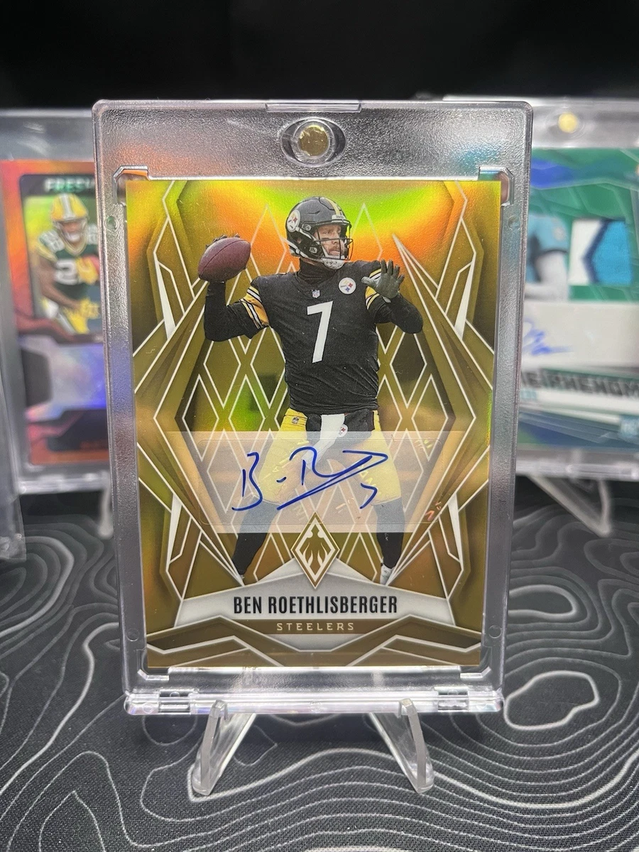Panini Ben Roethlisberger Football Trading Card Singles for sale