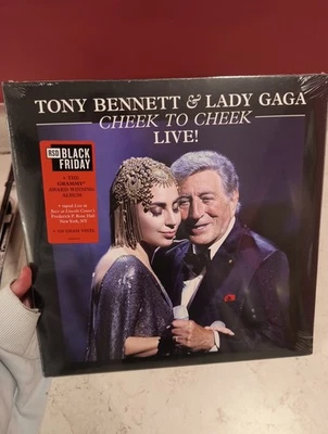 Tony Bennett & Lady Gaga- Cheek To Cheek Live RSD Black Friday 2022 - Image 1 of 2