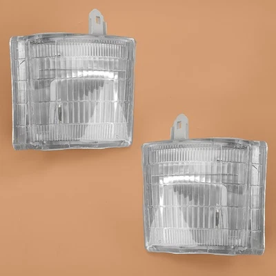 2pcs Side Corner Clearance Light Cover Fit For Mitsubishi Fuso FE FG 1995-2004 - Image 1 of 4