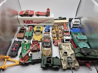 Corgi Juniors/Corgi + die cast vintage bundle joblot X25 Spares Repairs  - Image 1 of 4