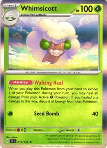 Whimsicott Rare Holo SV05: Temporal Forces 015/162 NM - Picture 1 of 2