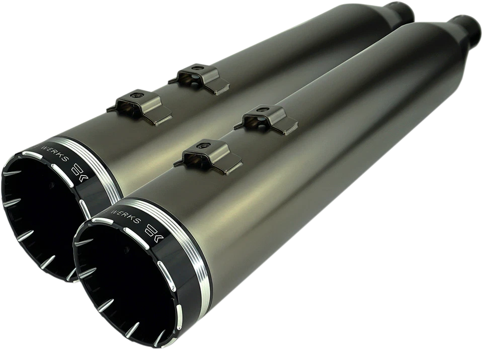 Harley Davidson King Glide 2017-21 Mufflers Khrome Werks 4.5" HP-Plus 202650 Foto 1 de 1