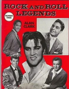 Rock And Roll Legends Alan Clark Elvis Presley Little Richard Kathy Young 3 /82 - Picture 1 of 9