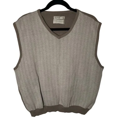 City Casual by Haggar 毛衣背心,尺寸 L — 第 1/4 张图片