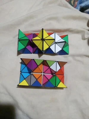 Cubo Rubix California Creations Star Cube: rompecabezas geométrico transformador de 2 piezas Foto 1 de 4