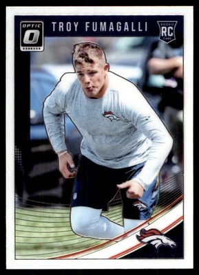 Troy Fumagalli 2018 Donruss Optic #129 Broncos NFL READ FREE SHIP AutographDen - Image 1 of 2