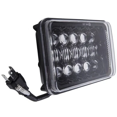 LED Headlight 4x6" Inch Square Light For Toyota 61/80 Series H4656 H4651 H4652 - Image 1 of 4