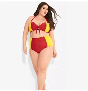 Marvel Torrid: Avengers Iron Man Bathing Swim Suit Size 1 Plus Size Swim - Picture 1 of 8