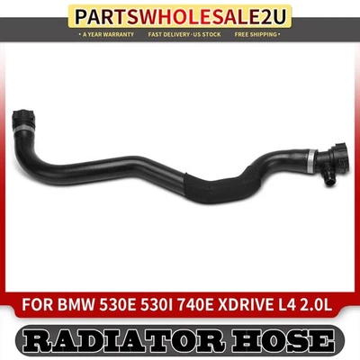 1x Manguera de radiador para BMW 530e 2018-2020 530i 2017-2019 740e xDrive L4 2,0 L superior Foto 1 de 4