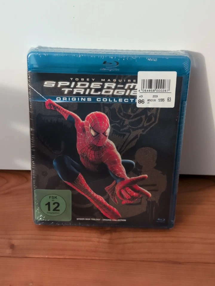 Spider-Man Trilogie- Origins Collection Blu-ray Disc FSK 12* NEU - Bild 1 von 1