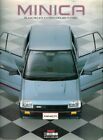 Mitsubishi Minica 1984 Japanese Market JDM Sales Brochure TL EL GL XL Turbo