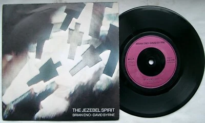 BRIAN ENO - DAVID BYRNE - The Jezebel Spirit  7" - EGO 1 - 1981 UK - Image 1 of 2
