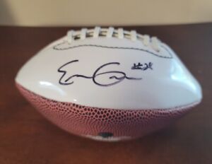 Easton Gibbs Wyoming Cowboys Seattle Seahawks Signed Autographed 7" Football LB