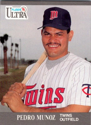 Pedro Munoz 1991 Fleer Ultra #192 Baseball Card - Image 1 of 2