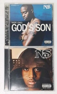 Nas Lot 2 Cds Gods Son & Nastradamus VG+ Fast Shipping - Picture 1 of 4