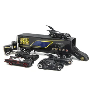 Set of 7 Batman Batmobile & Truck Modellauto Spielzeug Kinder Sammlung Schwarz - Bild 1 von 10