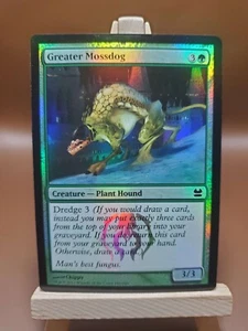 LP 2013 Mtg Magic the Gathering Greater Mossdog Holo 146/229 - Picture 1 of 2