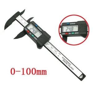 Calibro Digitale 0 - 150 mm Display Lcd In Plastica Misuratore Precisione - Foto 1 di 7