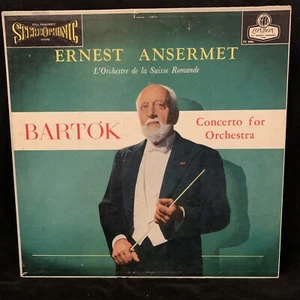 LONDON BLUEBACK CS 6086 - BARTOK Concerto for Orchestra - ANSERMET - WB DG ST LP - Picture 1 of 4