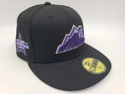 Colorado Rockies 2021 All Star 59Fifty 7 1/4 Hat Club Exclusive Cap Lavender UV - Image 1 of 4