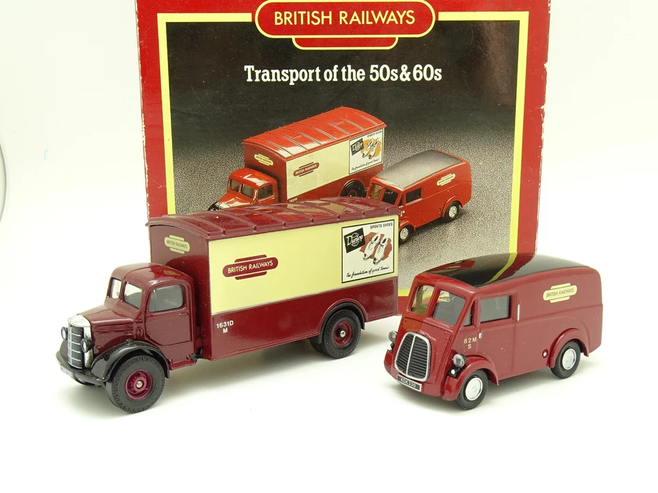 Corgi 1/50 - Set Morris E Bedford Van British Railways - Immagine 1 di 1