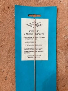 ANTTRON 19" WHIP 2 meter 44-174 MHz 3/8x24 thread - Zdjęcie 1 z 2