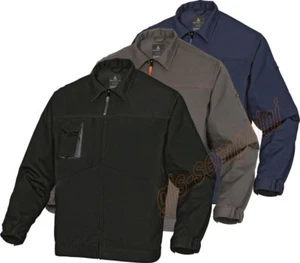 GIACCA DELTAPLUS M2VE2 MACH 2 PANOPLY DA LAVORO GRIGIO BLU NERO - Picture 1 of 5