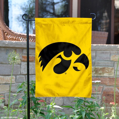 Iowa Hawkeyes Garden Flag Yard Banner Cover