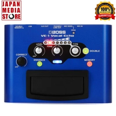 Processador de efeitos vocais Boss VE-1 eco vocal novo em folha com CAIXA - Imagem 1 de 4