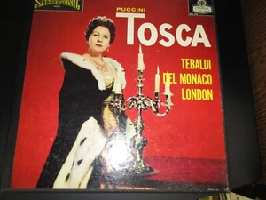 Puccini-Tosca-2 LP Box set/Booklet/London Records OSA 1210 Stereo - Picture 1 of 10