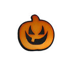Halloween Jack-O-Latern Pumpkin Relective Mirrored Brooch Pin Teacher Secretary