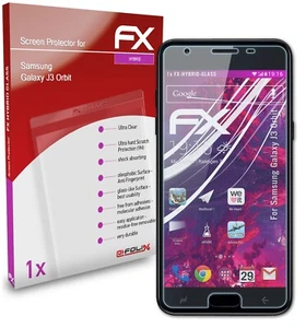 atFoliX Película Vidrio para Samsung Galaxy J3 Orbit 9H Armadura protectora - Imagen 1 de 5