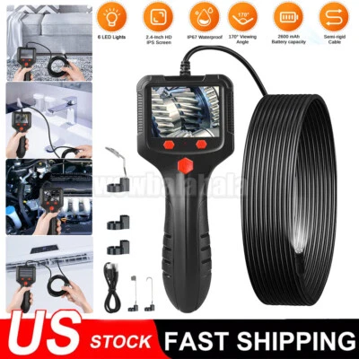 Endoscópio industrial portátil 1080P HD LED 8mm boroscópio inspeção câmera cobra - Imagem 1 de 4