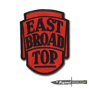 East Broad Top Railroad (EBT) Embroidered Patch with Wax Backing - Rockhill Furn - Picture 1 of 1