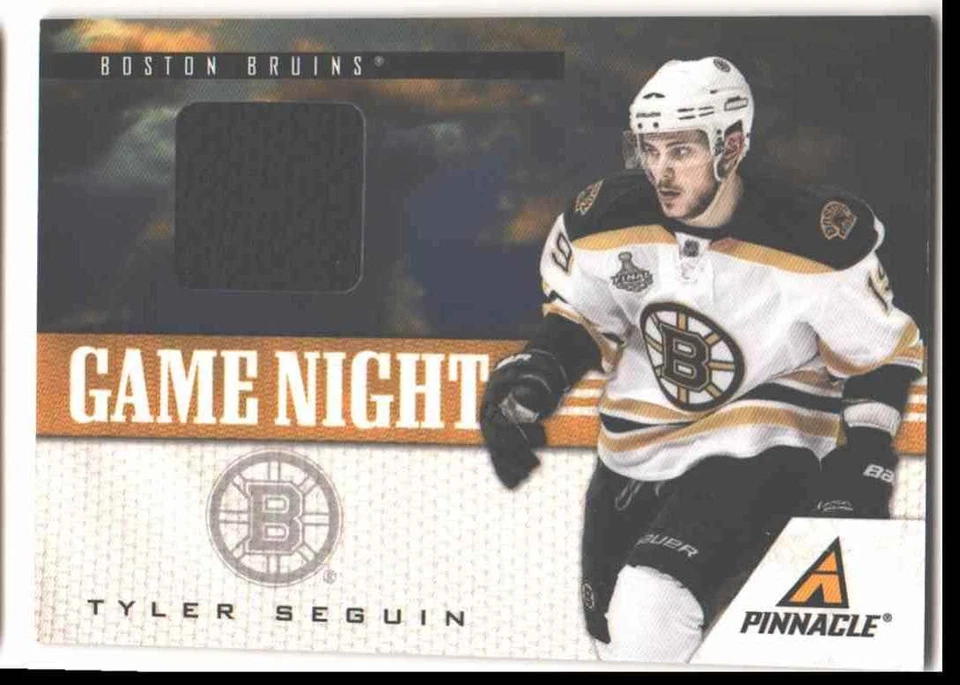 2011-12 Pinnacle Game Night Tyler Seguin Jersey 1 Color Boston Bruins #6 - Image 1 of 2