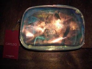 CAPEZIO DANCE MAKE-UP BAG TRANS-LUCENT MULTI-COLORED MAKE-UP BAG BRAND NEW W/TAG - Picture 1 of 9
