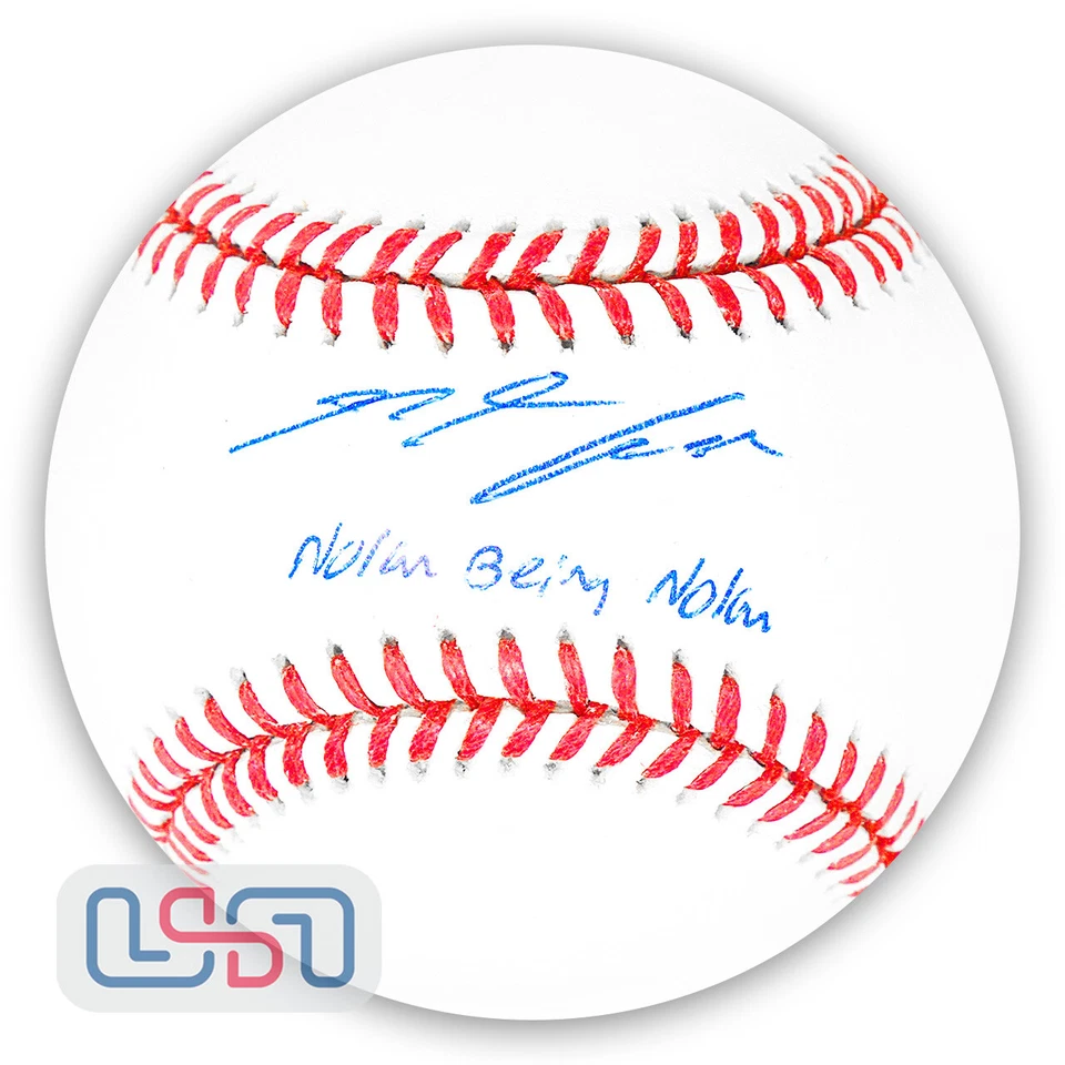 Nolan Arenado Cardinals Signed "Nolan Being Nolan" OMLB Baseball USA SM JSA - Image 1 of 4