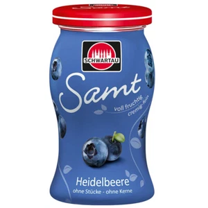 Schwartau Samt Heidelbeere Frühstück Fruchtaufstrich Streichzart 270g - Bild 1 von 1