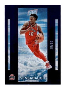 BRICE SENSABAUGH 2023 PANINI THE NATIONAL #BK9 RARE BLUE ROOKIE #18/50 BF5113 - Picture 1 of 1